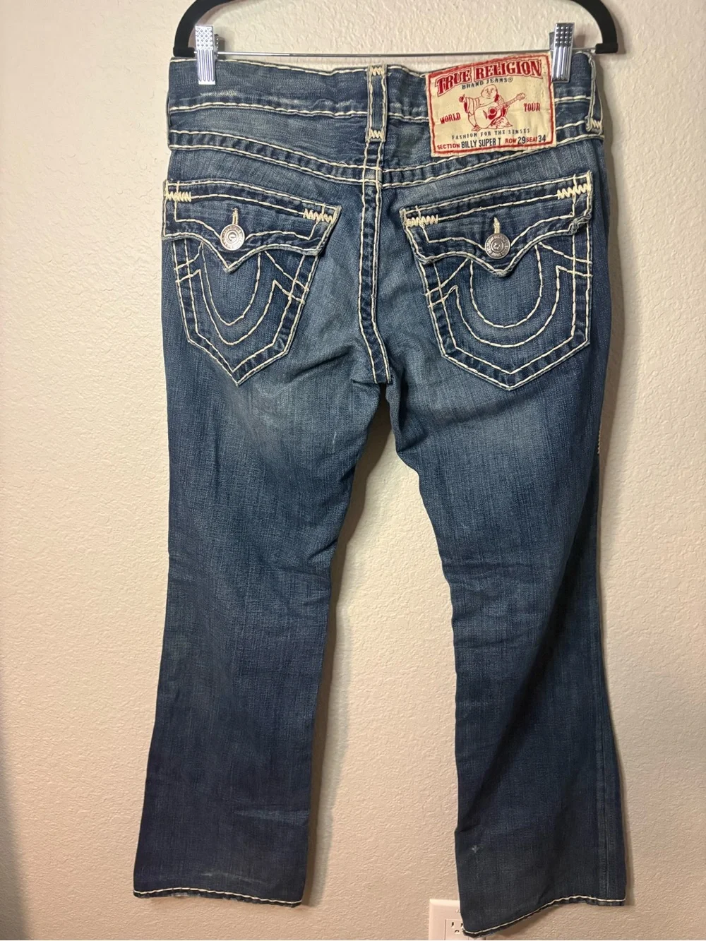 True Religion Men’s Billy Super T Jeans